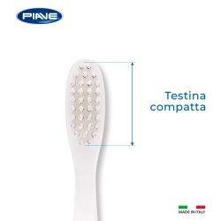 Whitening Tandborste PIAVE Experience Calciumcarbonat � Medium 1 st.