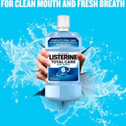 Whitening Munvatten LISTERINE Total Care Stay White Arctic Mint 500 ml.