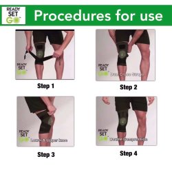 Sport-Kniebandage. Sttzbandage. Knieschutz Medium