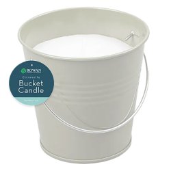 ROWAN Bougie seau à la citronnelle  metal bucket pour terrasse &amp; jardin