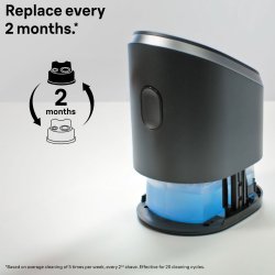 Braun CCR2 Clean &amp; Renew Refills � 2-pack puhdistuspatruunoita Braun-parranajokoneisiin