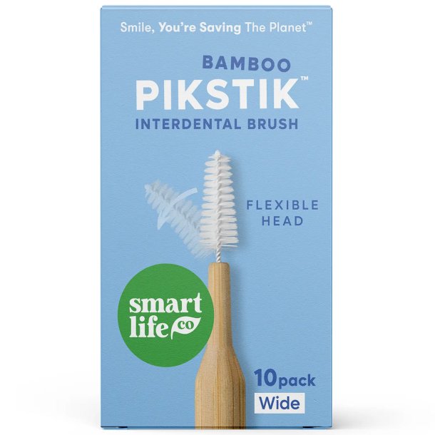 SmartLifEco PikStik™ Wide – Bambu Mellanrumsborstar ISO 4 (10 st.)