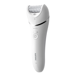 Philips Epilator Series 8000 Wet &amp; Dry med Barberhoved og 5 Tilbeh�rsdele