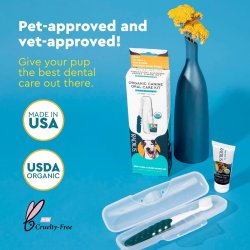 RADIUS Organic Canine Oral Care Kit � �kologisk tandplejes�t til hunde