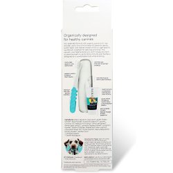 Radius Organic Canine Oral Care Kit til Hvalpe � �kologisk Tandplejes�t med Ekstra Bl�d Tandb�rste