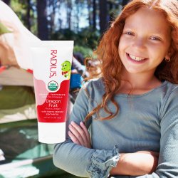 Økologisk Børnetannkrem RADIUS Dragon Fruit &amp; Aloe Vera