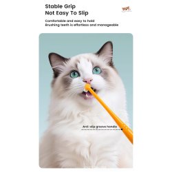 Dentadan Pets MicroBrush - Mini tandenborstel voor honden &amp; katten � extra zachte borstelharen