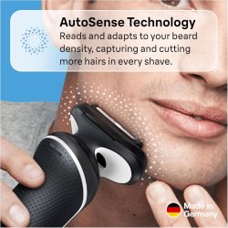 Braun Series 5 51-W1600S Barbermaskin � Effektiv, sk�nsom og fleksibel barbering
