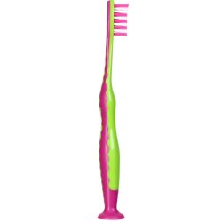 JuniorSmile Brosse � dents pour enfants avec ventouse – brosse � dents souple