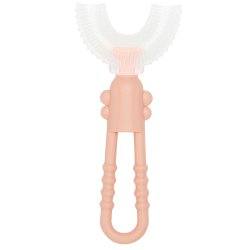 Barnetannbrste U-formet Silikonbrste 2-4 r Grooves