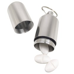 Pilleboks med nkkelring Large Benson Care
