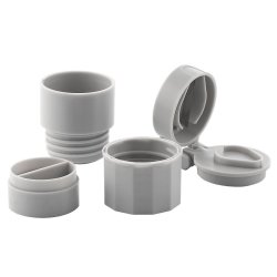 InnovaGoods 5-in-1 Tabletst Pilleske Pilledeler Pilleknuser