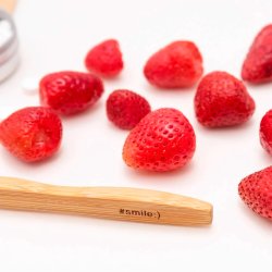 Tandkrmstabletter fr barn Bam&Boo Strawberry 80 st.