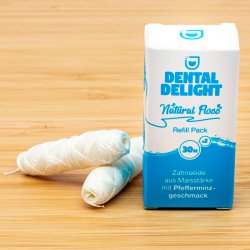 Bredygtig Tandtrd Dental Delight Natural Floss
