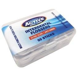 Tandtrdsbjler Active Oral Care Interdental Flossers 50 stk.