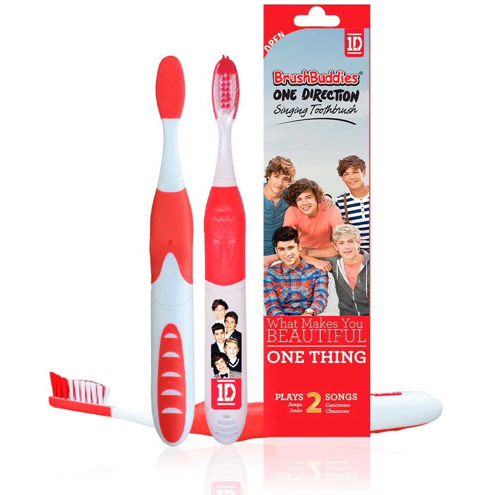 One Direction What You Beautiful Singing Toothbrush Brush - Børnetandbørster MundFrisk.dk
