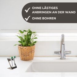 Holder for brstehoder MM stlstiler rustfritt stl