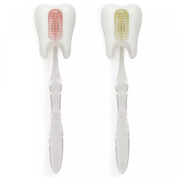 Tandbrsteholder 2 stk. Balvi Toothy