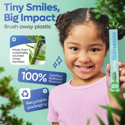 SmartLife B�rnetandb�rster 6 stk. Bamboo Kids