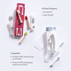 Bambus Brstehoveder Oral-B agood company SENSITIVE