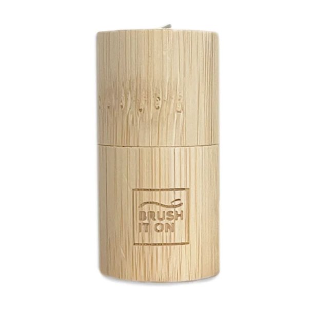 Bredygtig Tandtrd 30 mtr. Brush It On Bambus Dispenser