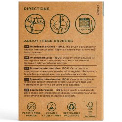 Sustainable Gap Brushes Georganics 0,5 mm ISO 2
