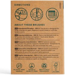 Bredygtige Mellemrumsbrster Georganics 0.6 mm ISO 3