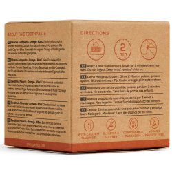 Organisk tandkrm Georganics Orange Fluoride 60 ml