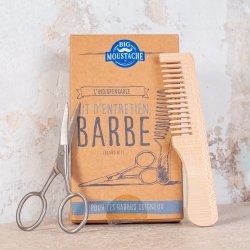 Skgpleje St Big Moustache Kam + Saks