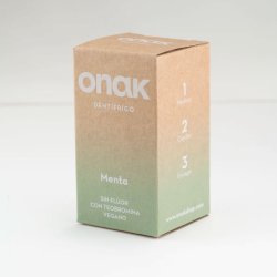 Naturliga tandkrmstabletter 150 st. Onak Infinite Menta v1.1