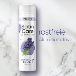 Gillette Satin Care Barbergel Lavender Touch 200 ml