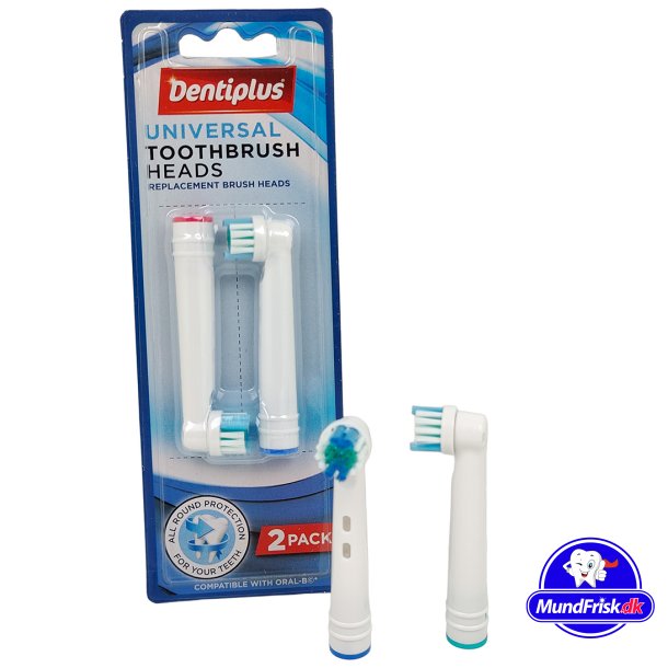 B&uuml;rstenk&ouml;pfe f&uuml;r Oral-B 2 Stk. Dentiplus kompatibel