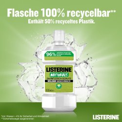 Listerine Naturals Gum Protect Munvatten 500 ml.