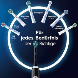 Oral-B Pro Series 1 DUO Elektriska tandborstar Svart + Bl