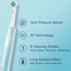 Oral-B Pro Series 1 DUO Elektriska tandborstar Svart + Bl