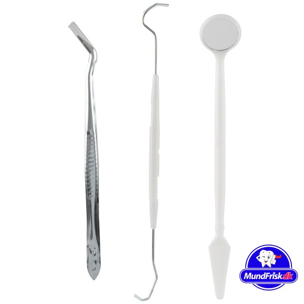 Zahnreinigungsset - 3-teilige Dentalinstrumente