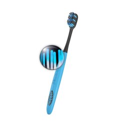 3 stk. Biomed Complete Care Charcoal Tandbrster Medium