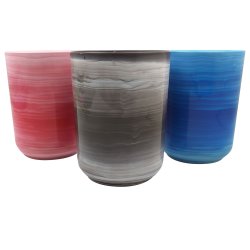 Tandmugg Marble Pastell Look