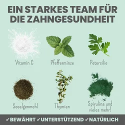 Noms+ Dental Mix – Zahnpflegepulver f�r Hunde gegen Plaque, Zahnstein und Mundgeruch (150g)