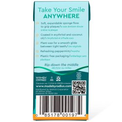 Floss utan PFAS Radius Anywhere Peppermint 20 st.