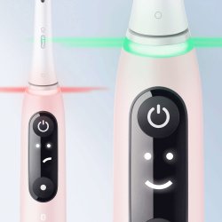 Oral-B iO Series 6 DUO Elektrische Zahnbrsten White + Rosa
