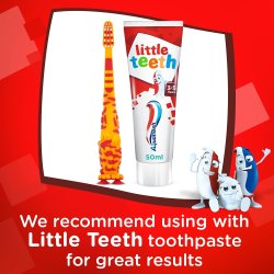 Aquafresh Brnetandbrste Milk Teeth 3-5 r
