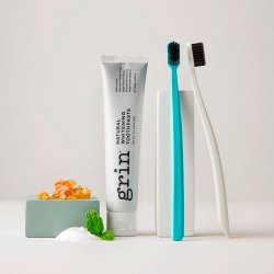 Grin Tandborstar Kolinfunderade Biologiskt nedbrytbara 2 st.