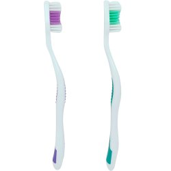 Whitening Tannbrster 2 stk DEFEND Hard Bristles