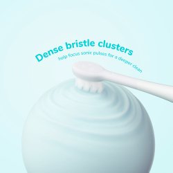 Borsthuvuden till Ordo Sonic Kids Uppladdningsbar eltandborste fr barn 4 st. White