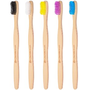 Bambu-tandborstar 5 st. THE HUMBLE Co. Original Soft