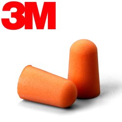 3M ronproppar 200 Par 1100 Orange