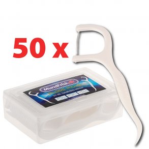 Tandtr�d utan PFAS 50 st. MouthFresh Floss Picks