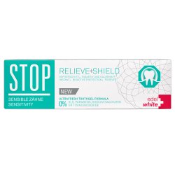 Sensitiv Tandkr�m Edel+White STOP Gel Mot Ilningar 75 ml