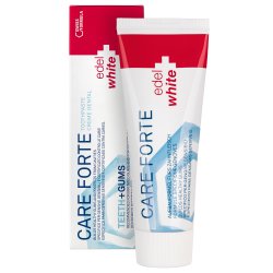 Tandkrm Sensitive Gums Edel+White Care Forte 75 ml
